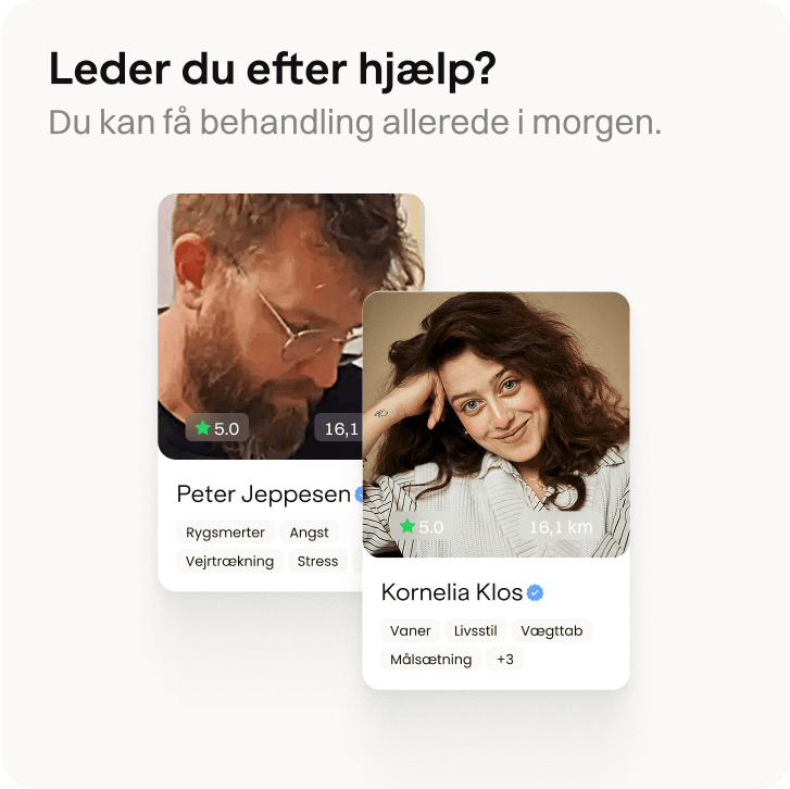 Du kan få behandling allerede i morgen